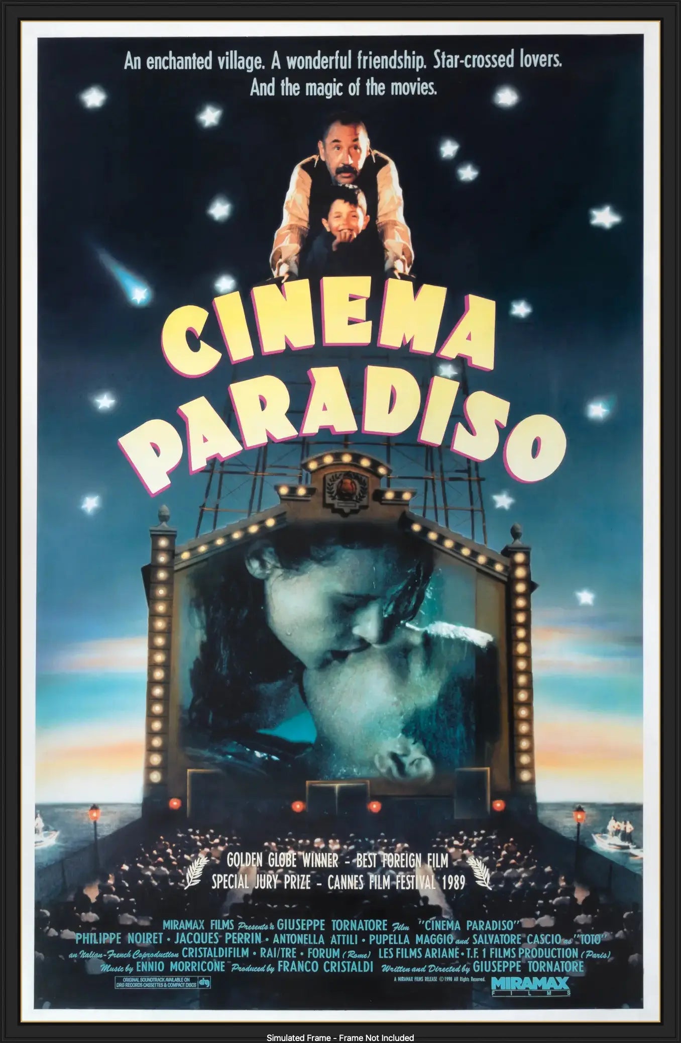 Cinema Paradiso (1988) original movie poster for sale at Original Film Art - Vintage Movie Posters