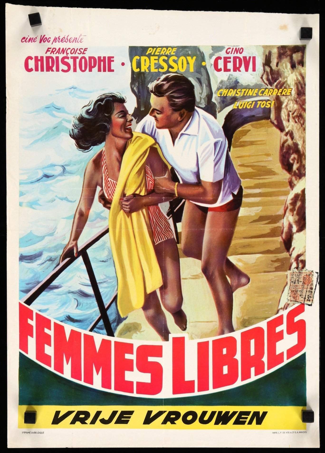 Free Woman (1954) original movie poster for sale at Original Film Art - Vintage Movie Posters