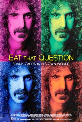Eat That Question - Frank Zappa in His Own Words (2016) original movie poster for sale at Original Film Art