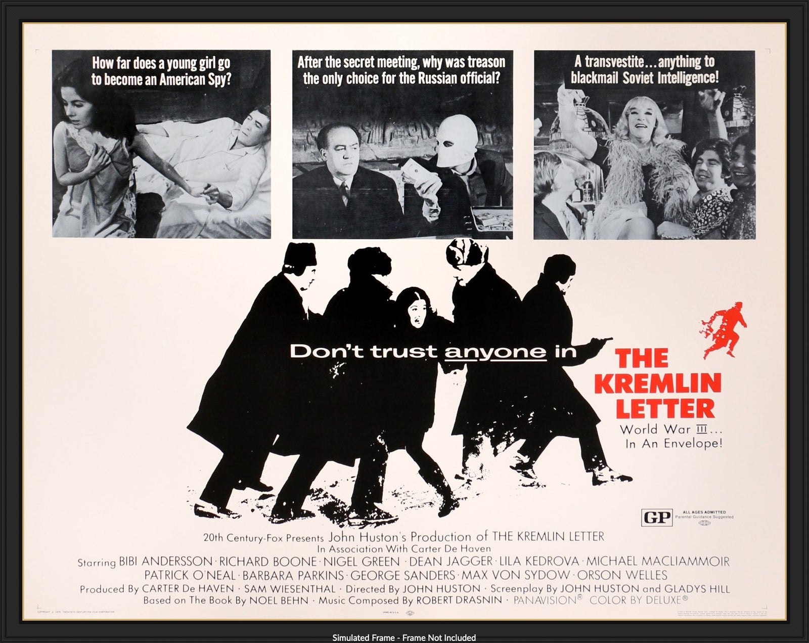 Kremlin Letter (1970) original movie poster for sale at Original Film Art - Vintage Movie Posters