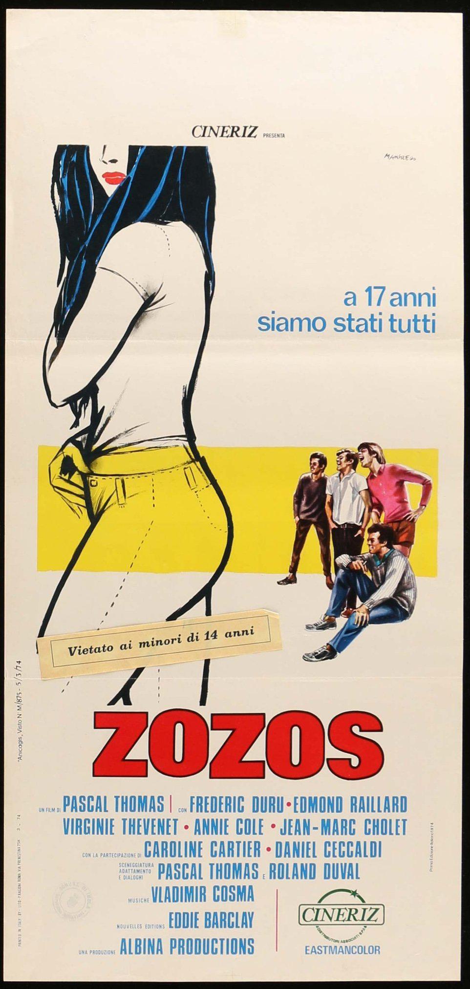 Les Zozos (1973) original movie poster for sale at Original Film Art - Vintage Movie Posters