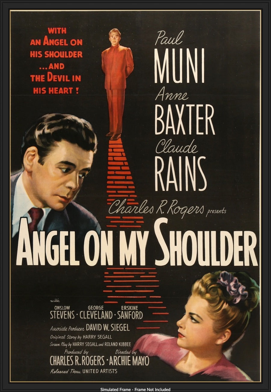 Angel on my Shoulder (1946) original movie poster for sale at Original Film Art - Vintage Movie Posters