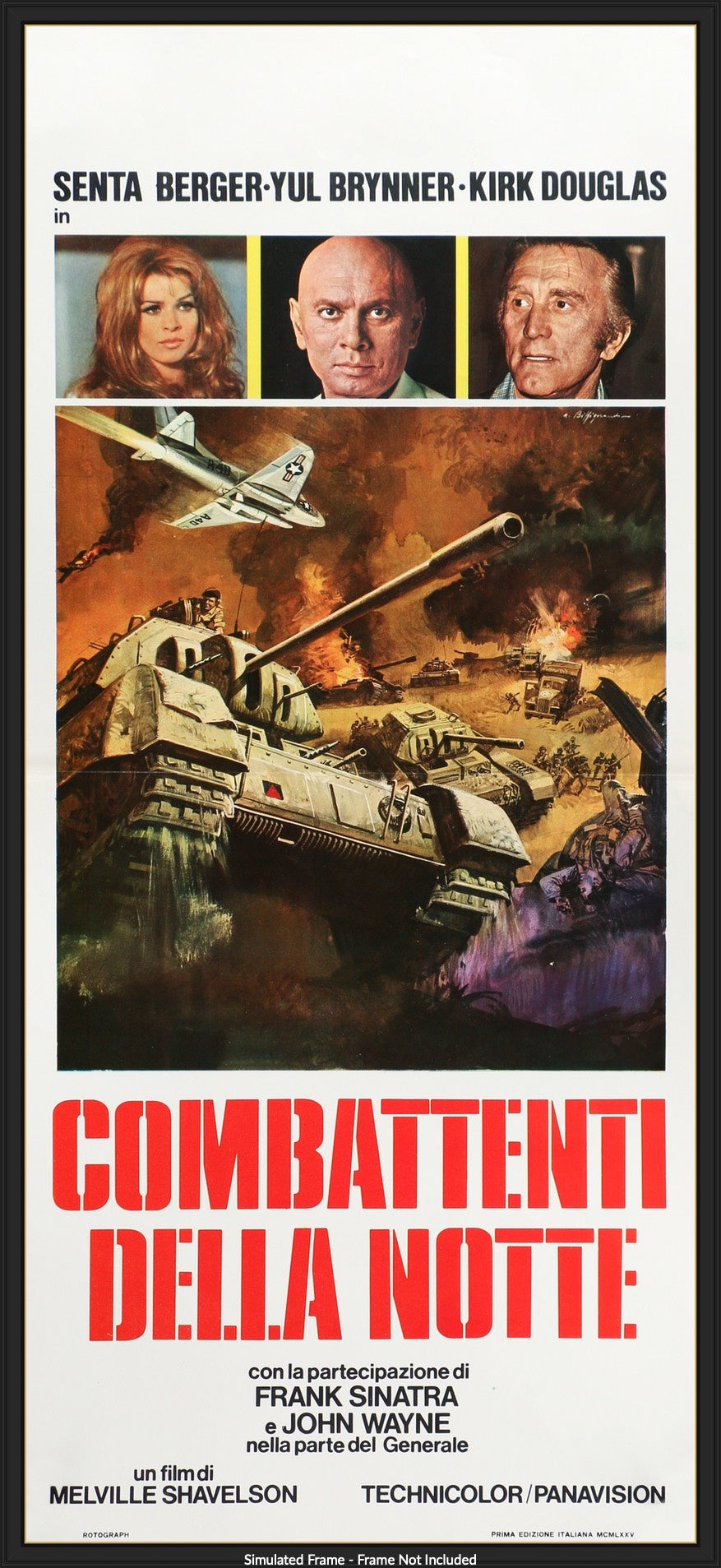 Cast a Giant Shadow (1966) original movie poster for sale at Original Film Art - Vintage Movie Posters