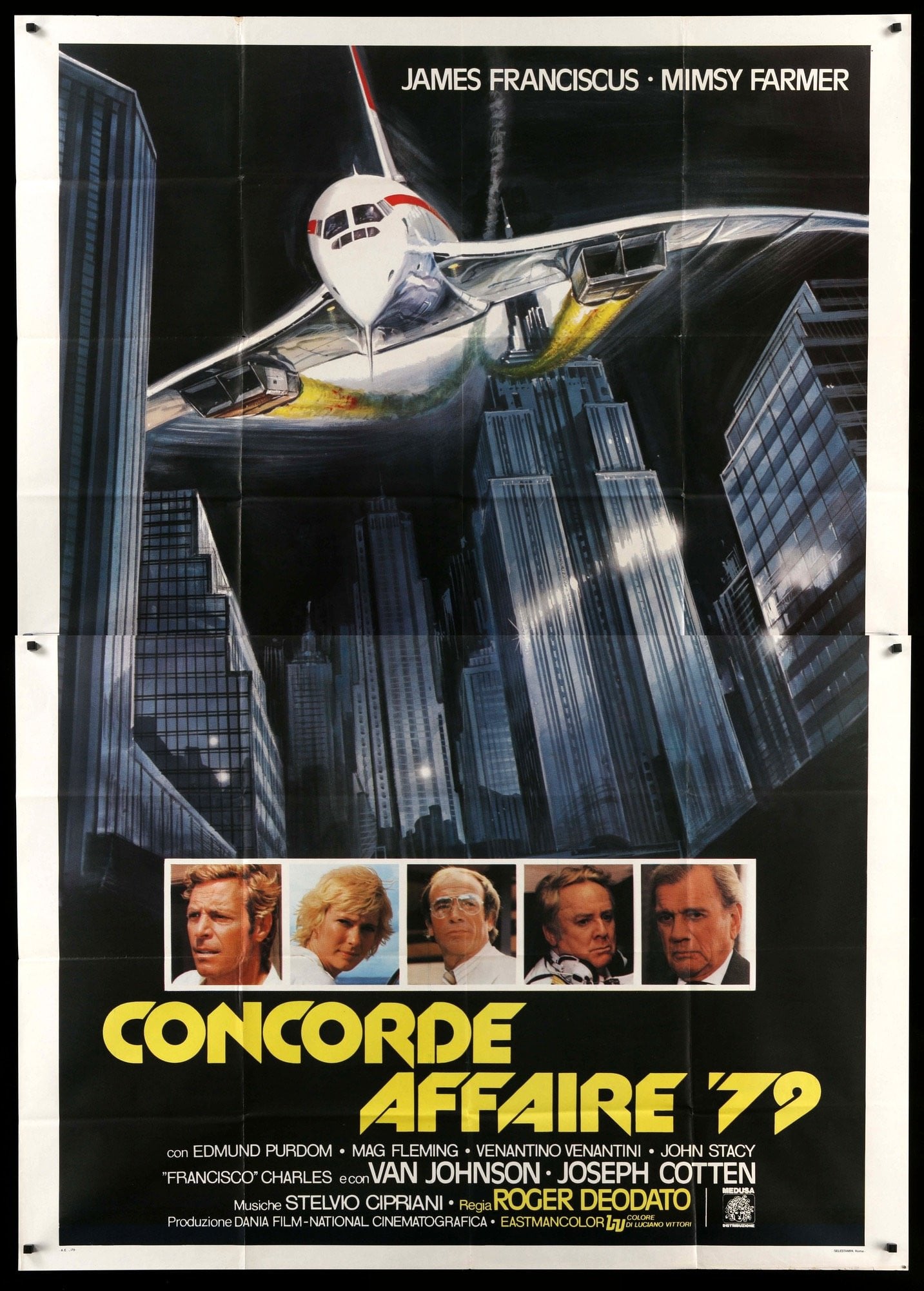 Concorde Affaire '79 (1979) original movie poster for sale at Original Film Art - Vintage Movie Posters