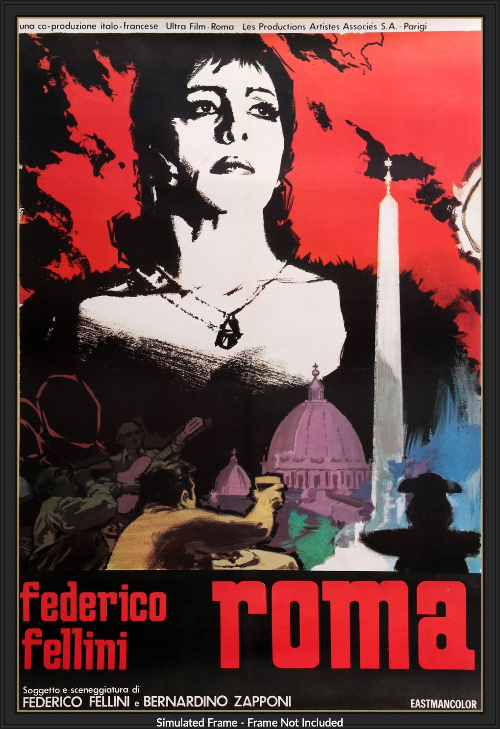 Roma (1972) original movie poster for sale at Original Film Art - Vintage Movie Posters