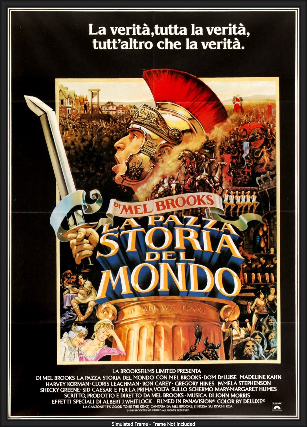 History of the World Part 1 (1981) original movie poster for sale at Original Film Art - Vintage Movie Posters