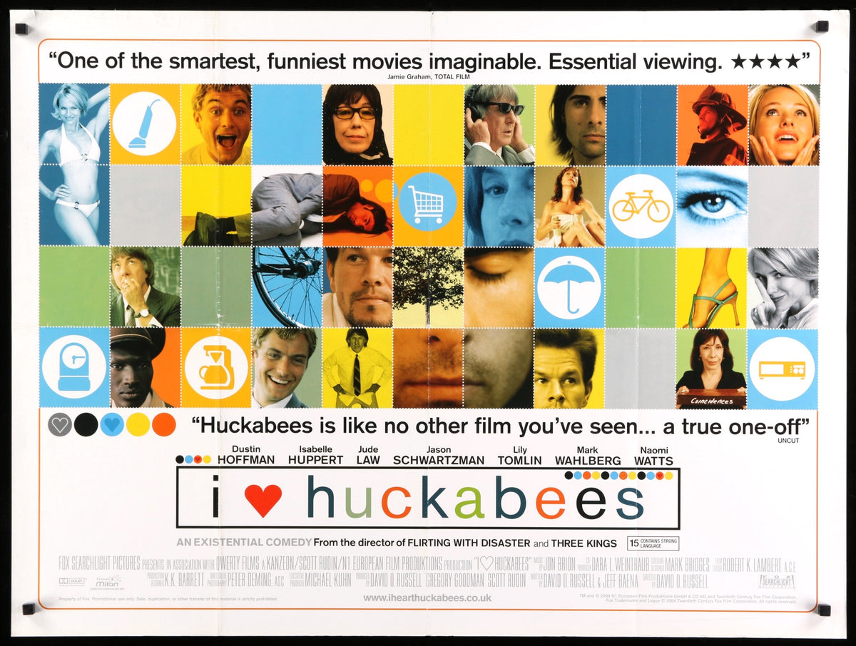 I Heart Huckabees (2004) original movie poster for sale at Original Film Art
