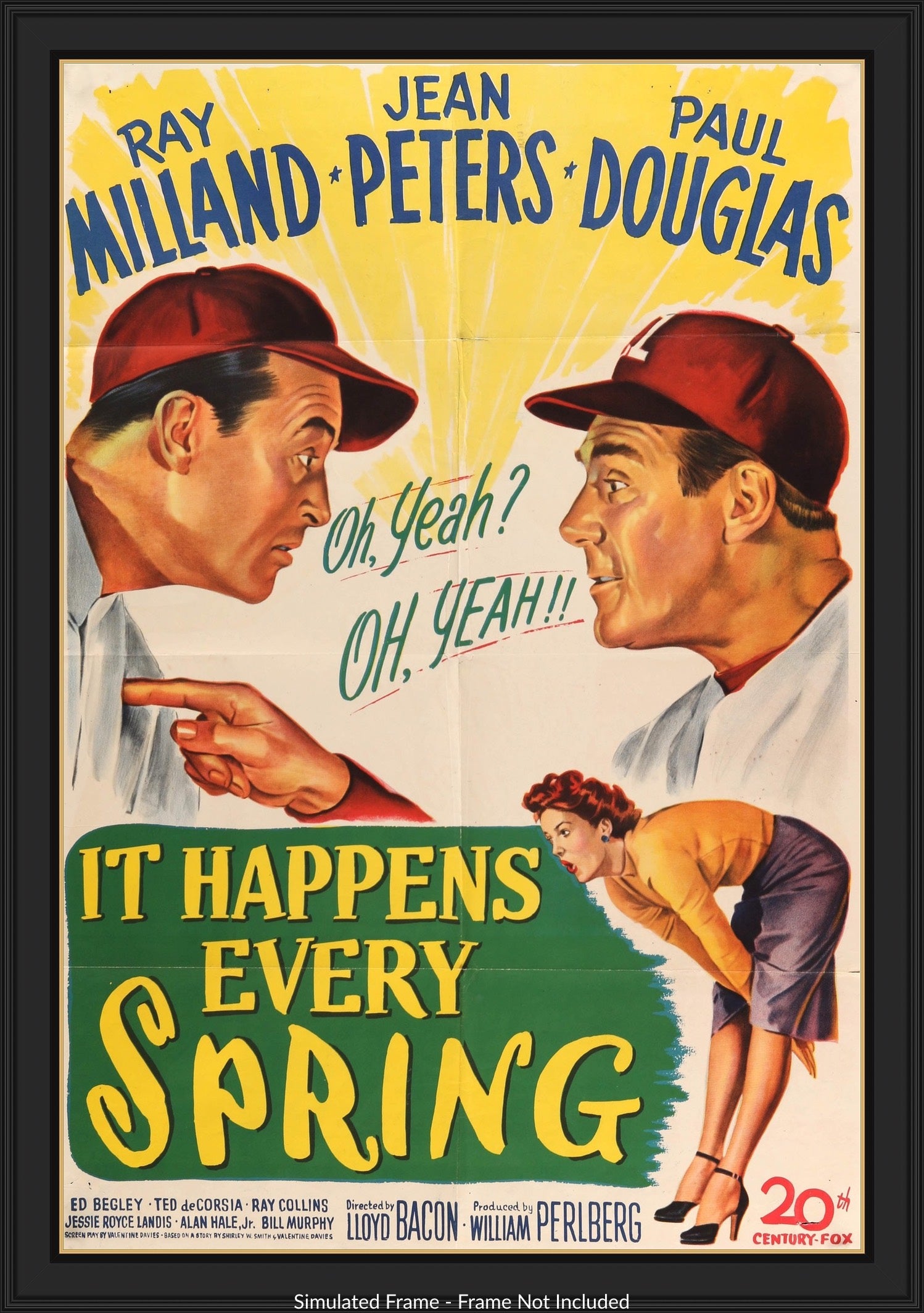 It Happens Every Spring (1949) original movie poster for sale at Original Film Art - Vintage Movie Posters