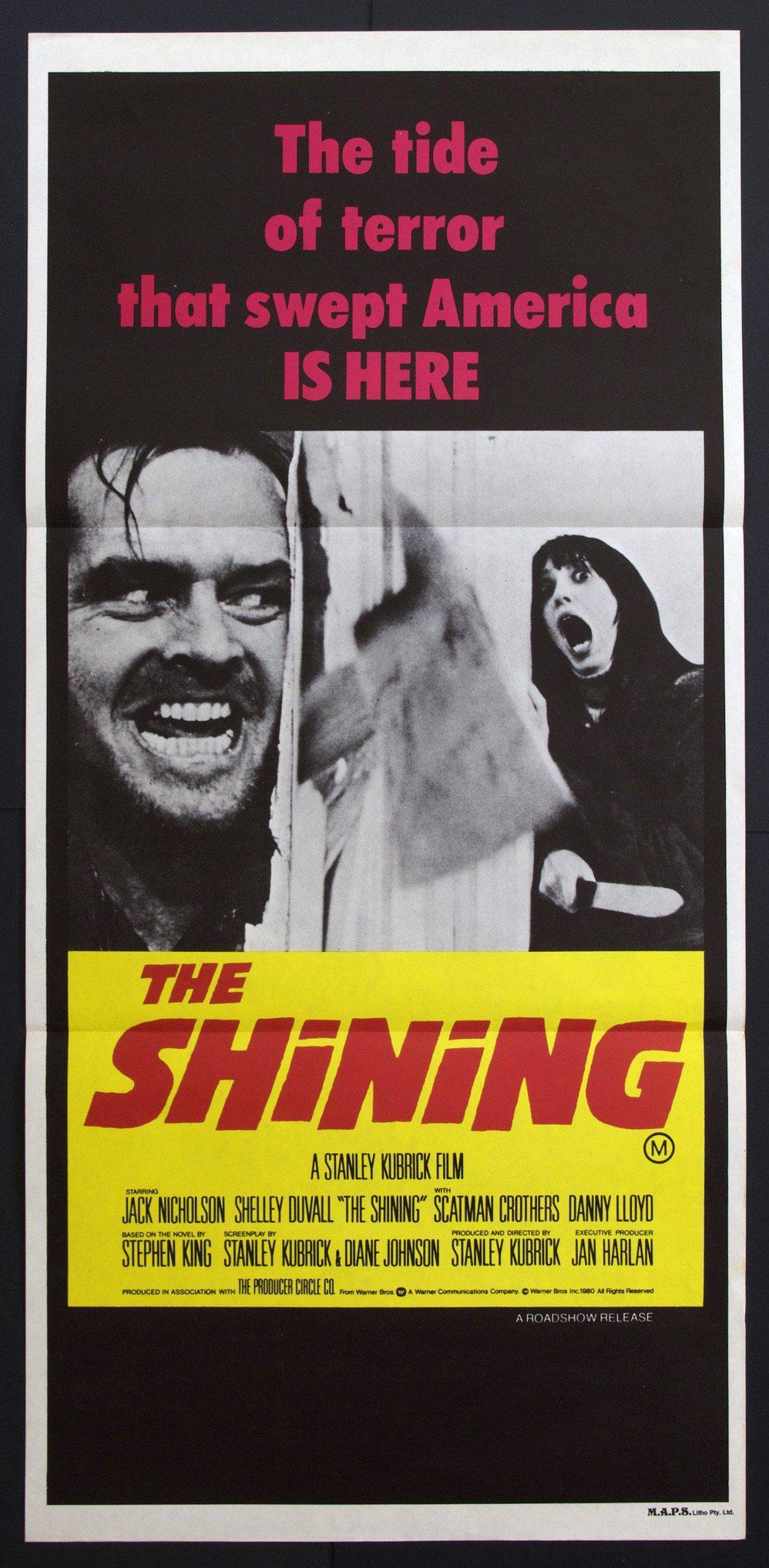 Shining (1980) original movie poster for sale at Original Film Art - Vintage Movie Posters