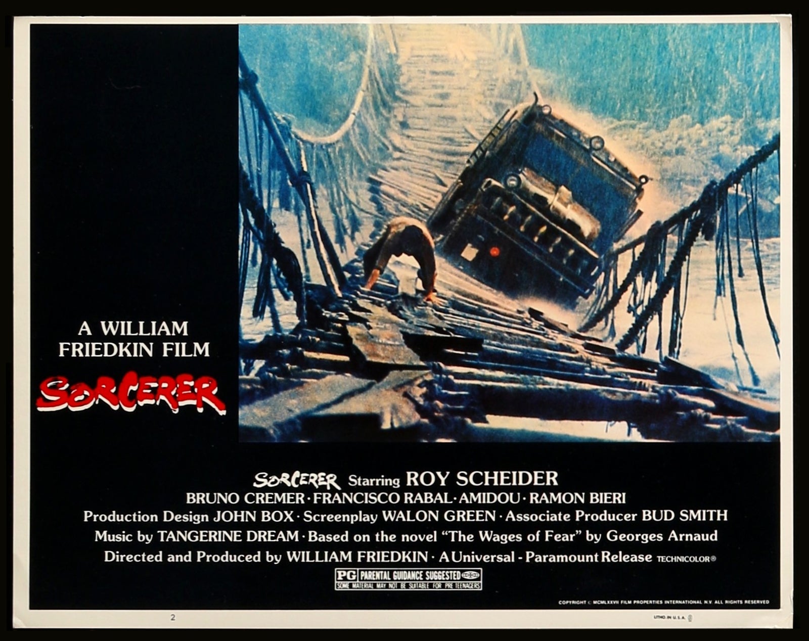Sorcerer (1977) original movie poster for sale at Original Film Art - Vintage Movie Posters