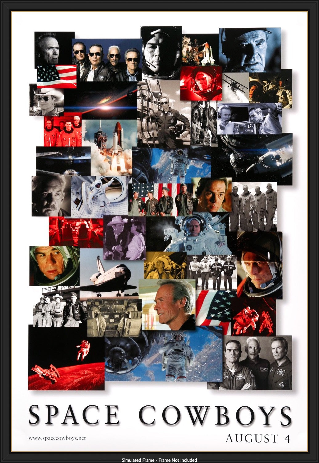 Space Cowboys (2000) original movie poster for sale at Original Film Art - Vintage Movie Posters