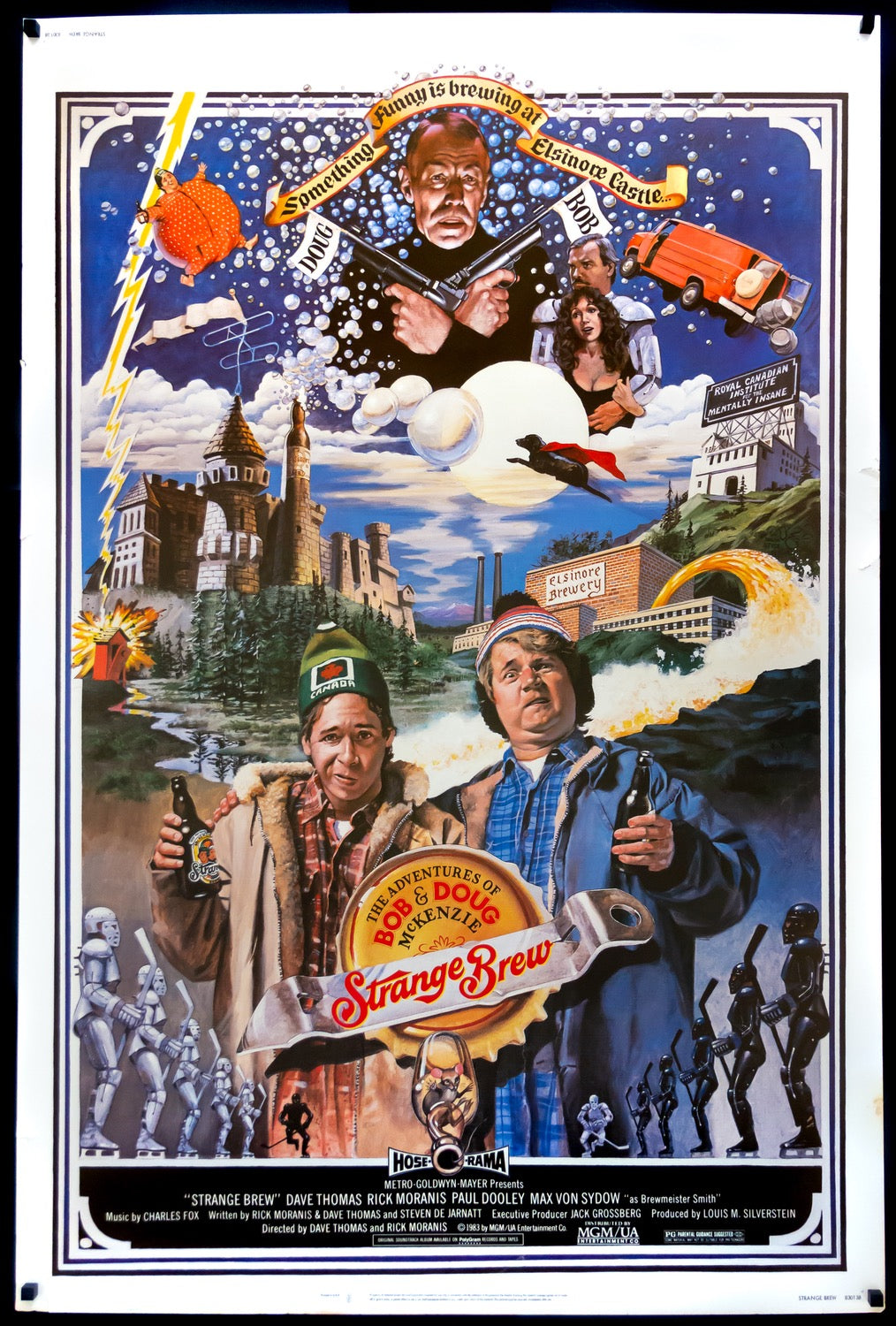 Strange Brew (1983) original movie poster for sale at Original Film Art - Vintage Movie Posters
