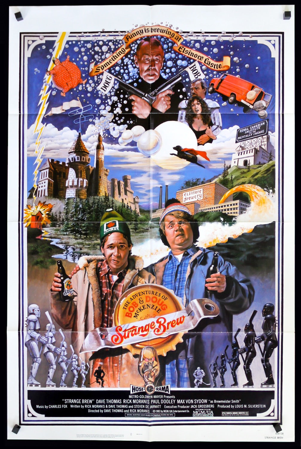 Strange Brew (1983) original movie poster for sale at Original Film Art - Vintage Movie Posters