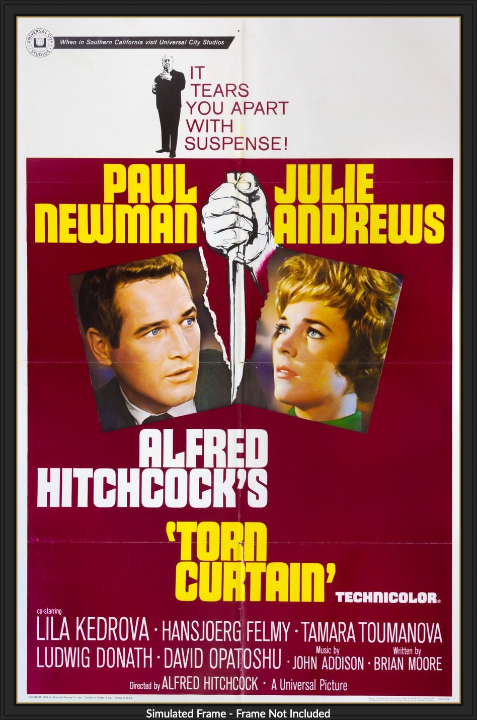 Torn Curtain (1966) original movie poster for sale at Original Film Art - Vintage Movie Posters