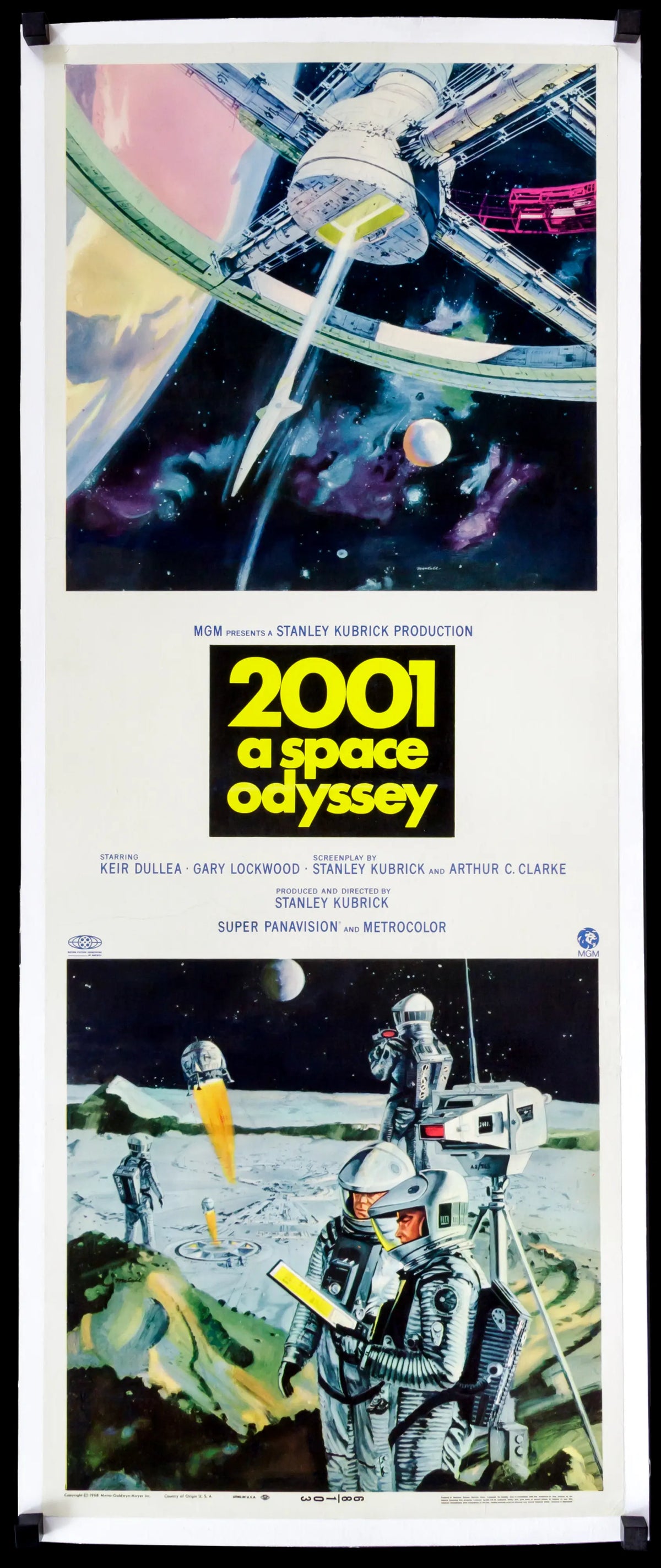 2001: A Space Odyssey (1968) original movie poster for sale at Original Film Art