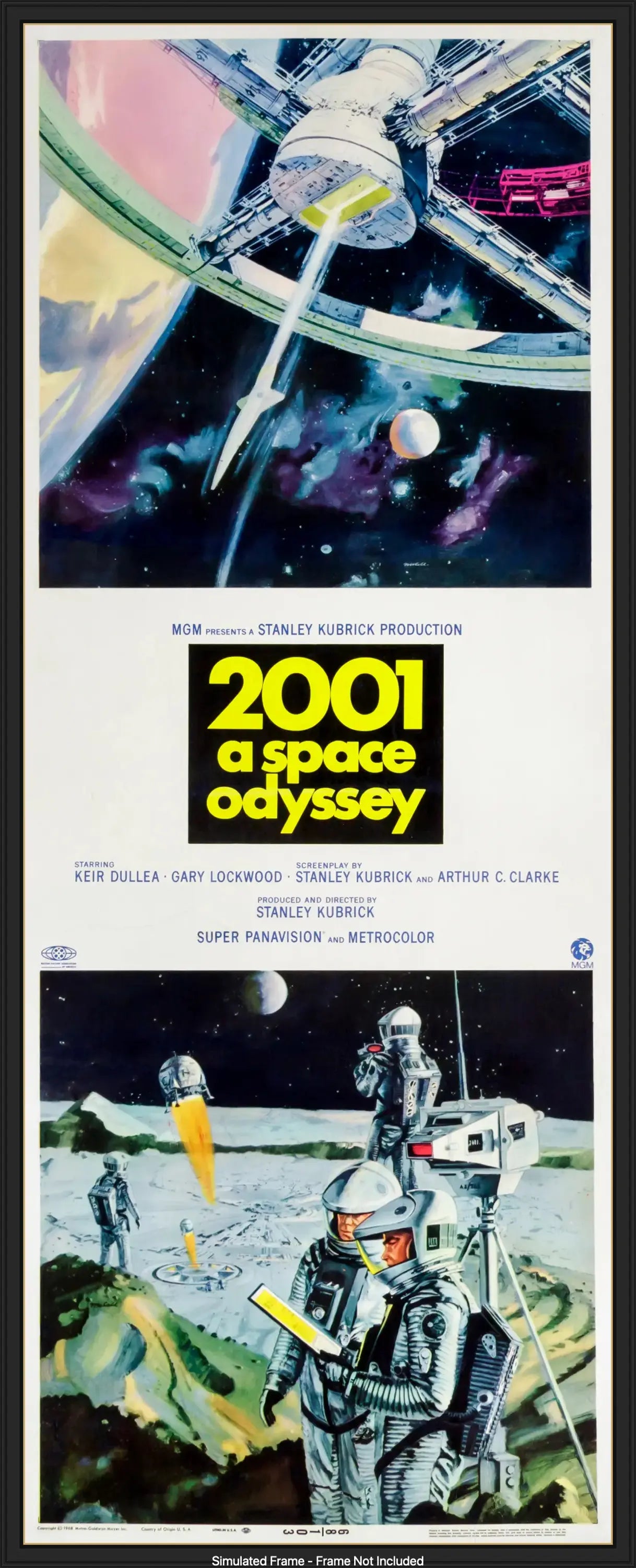 2001: A Space Odyssey (1968) original movie poster for sale at Original Film Art