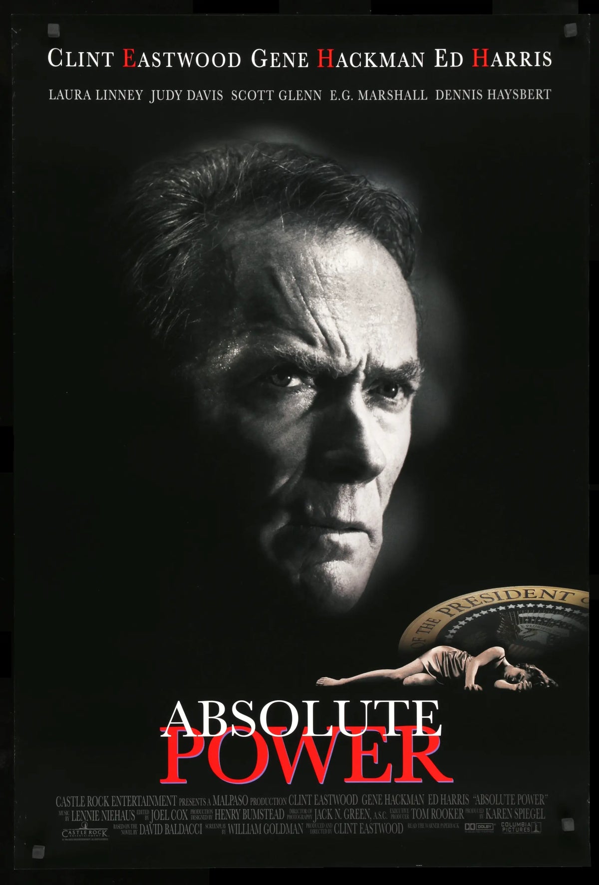 Absolute Power (1997) original movie poster for sale at Original Film Art - Vintage Movie Posters