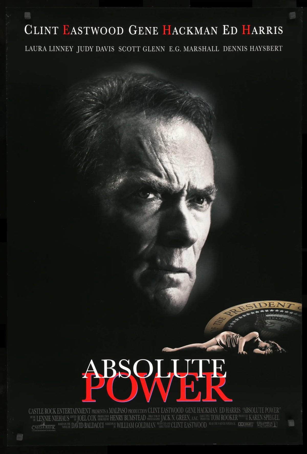 Absolute Power (1997) original movie poster for sale at Original Film Art