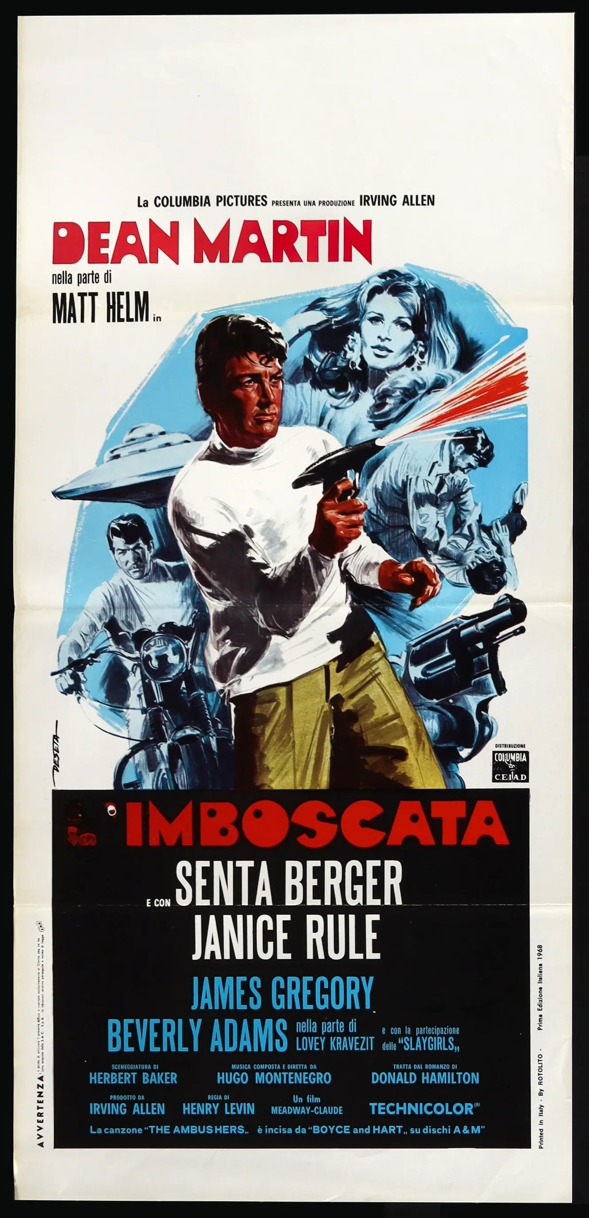 Ambushers (1967) original movie poster for sale at Original Film Art - Vintage Movie Posters