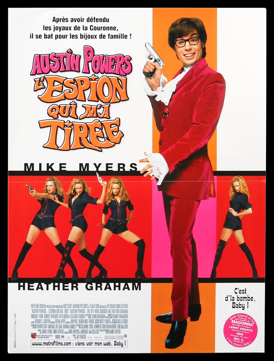 Austin Powers: The Spy Who Shagged Me (1999) original movie poster for sale at Original Film Art - Vintage Movie Posters
