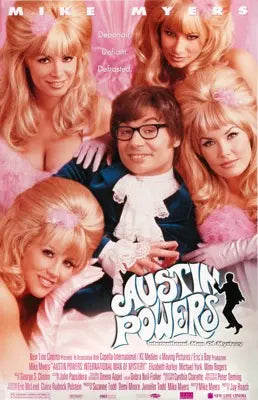 Austin Powers: International Man of Mystery (1997) original movie poster for sale at Original Film Art - Vintage Movie Posters