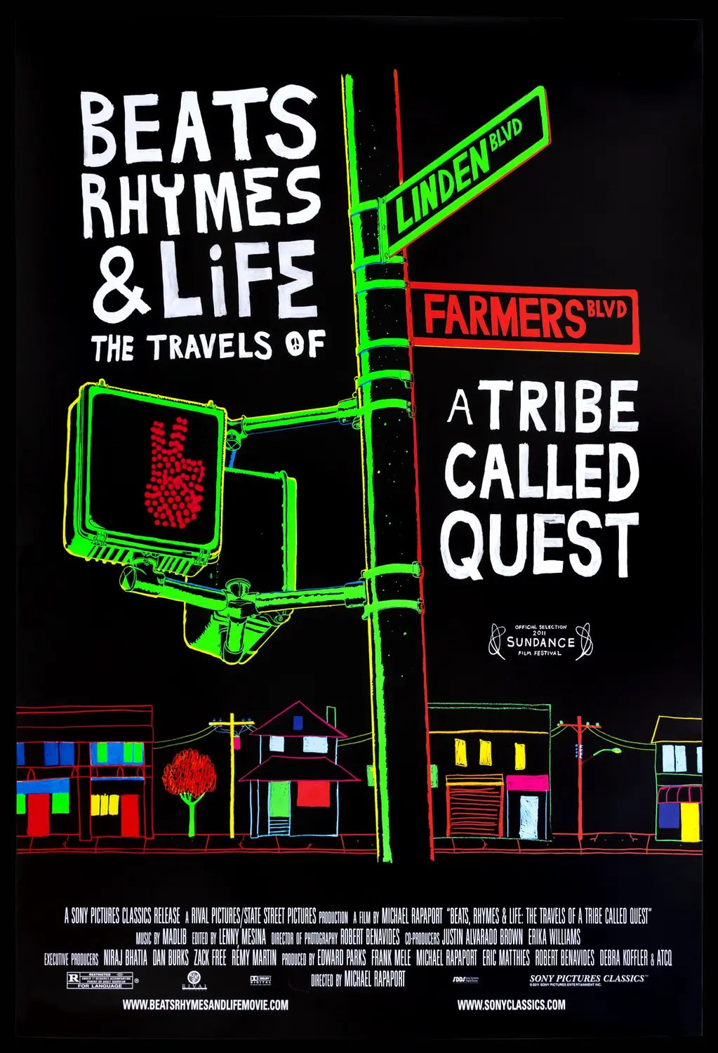 Beats, Rhymes &amp; Life - The Travels of a Tribe Called Quest (2011) original movie poster for sale at Original Film Art - Vintage Movie Posters