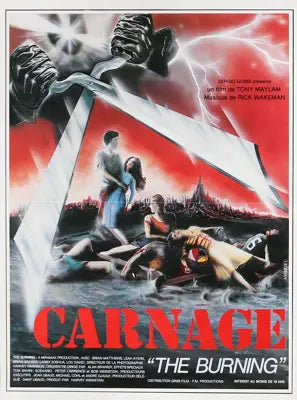 Burning (1981) original movie poster for sale at Original Film Art - Vintage Movie Posters