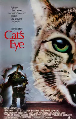 Cat's Eye (1985) original movie poster for sale at Original Film Art - Vintage Movie Posters