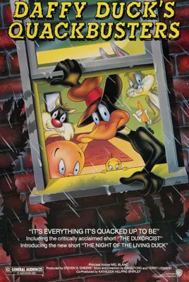 Daffy Duck's Quackbusters (1988) original movie poster for sale at Original Film Art - Vintage Movie Posters