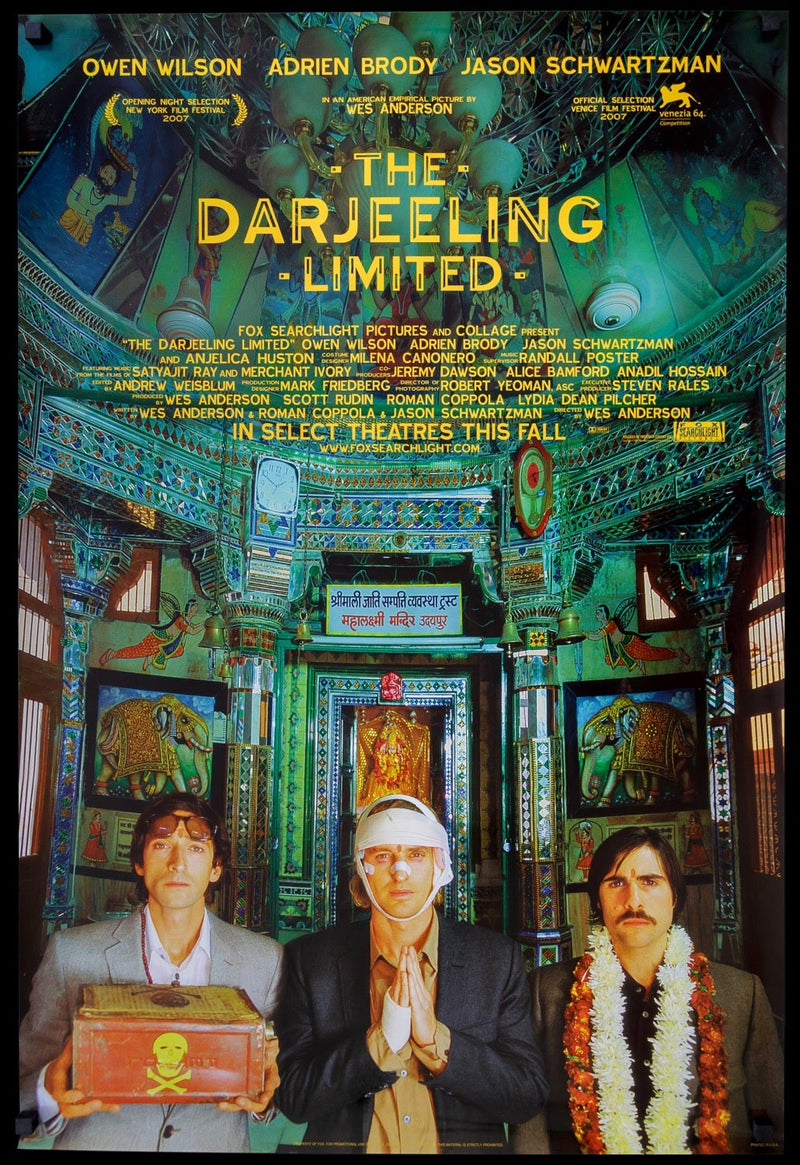 The Darjeeling Limited (2007) Original OneSheet Movie Poster