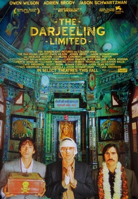Darjeeling Limited (2007) original movie poster for sale at Original Film Art - Vintage Movie Posters