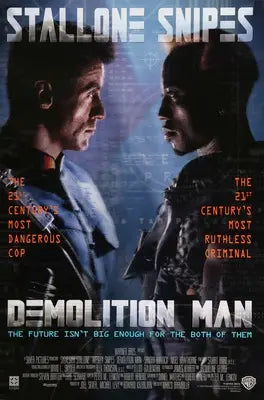 Demolition Man (1993) original movie poster for sale at Original Film Art - Vintage Movie Posters