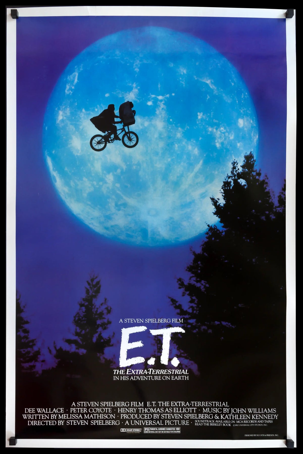 E.T. The Extra Terrestrial (1982) original movie poster for sale at Original Film Art