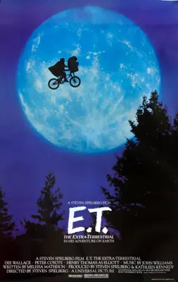E.T. The Extra Terrestrial (1982) original movie poster for sale at Original Film Art - Vintage Movie Posters