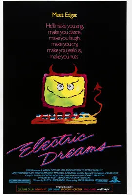 Electric Dreams (1984) original movie poster for sale at Original Film Art - Vintage Movie Posters