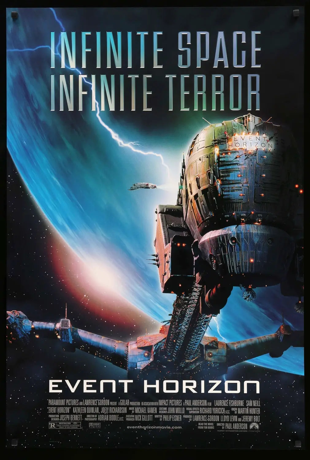Event Horizon (1997) original movie poster for sale at Original Film Art - Vintage Movie Posters