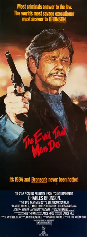 Evil That Men Do (1984) original movie poster for sale at Original Film Art - Vintage Movie Posters