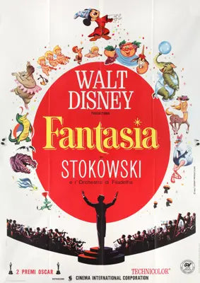 Fantasia (1940) original movie poster for sale at Original Film Art - Vintage Movie Posters