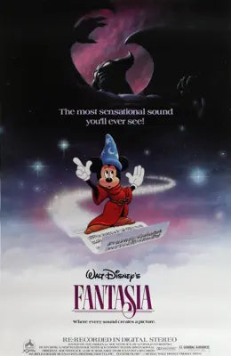 Fantasia B2 ポスター Fantasia (1940) Original R1985 One-Sheet Movie Poster - Original