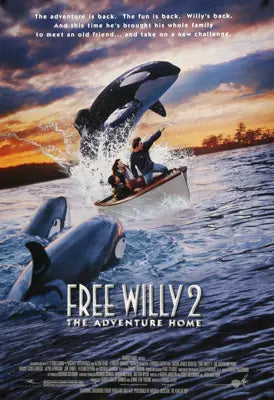 Free Willy 2: The Adventure Home (1995) original movie poster for sale at Original Film Art