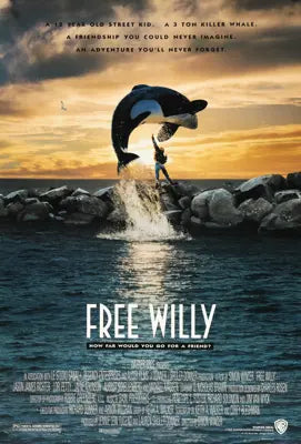 Free Willy (1993) original movie poster for sale at Original Film Art - Vintage Movie Posters