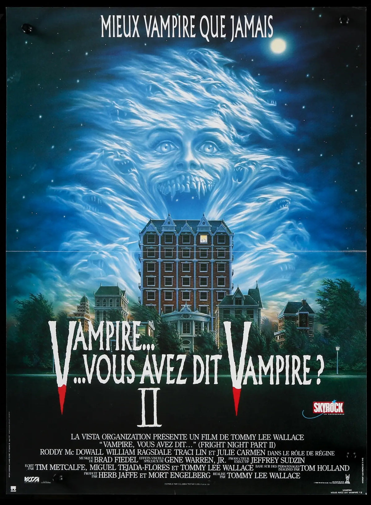 Fright Night Part II (1989) original movie poster for sale at Original Film Art