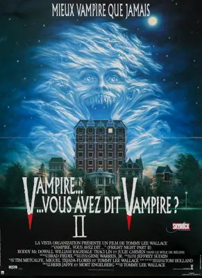 Fright Night Part II (1989) original movie poster for sale at Original Film Art - Vintage Movie Posters
