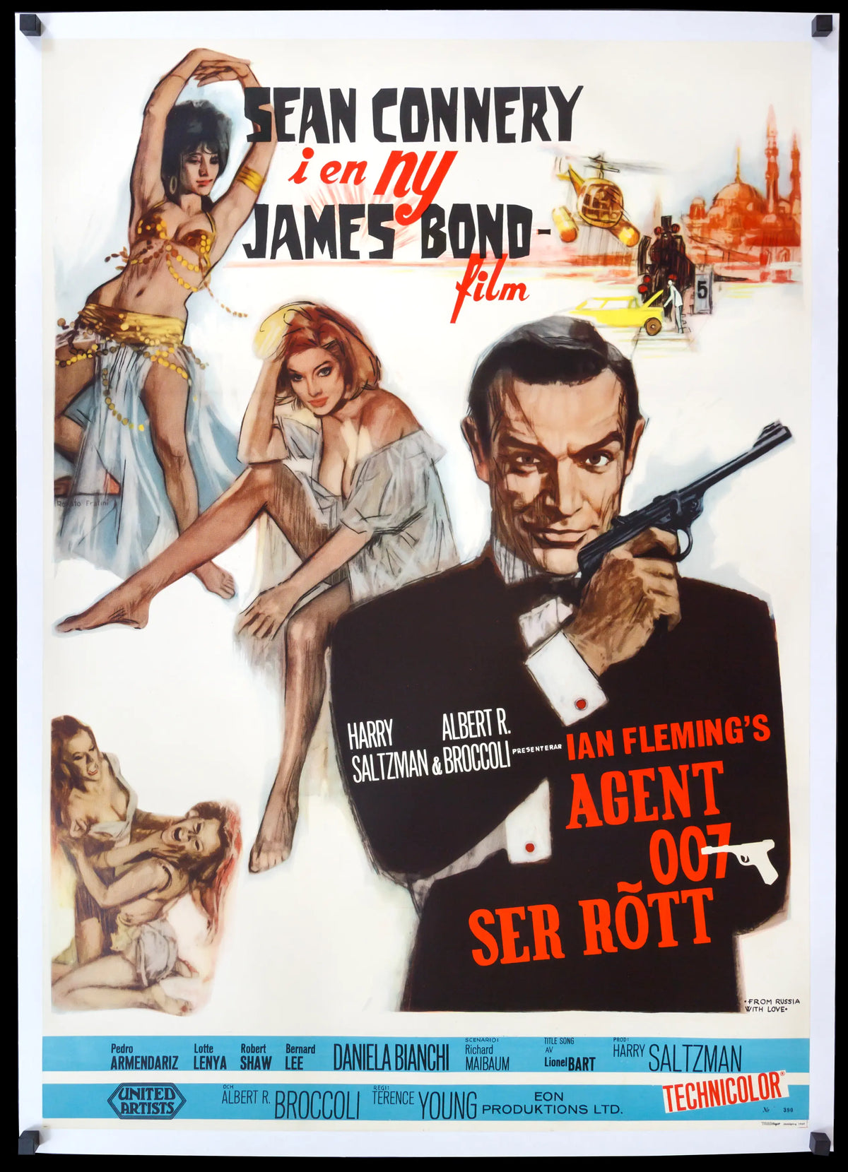 From Russia with Love (1963) original movie poster for sale at Original Film Art - Vintage Movie Posters