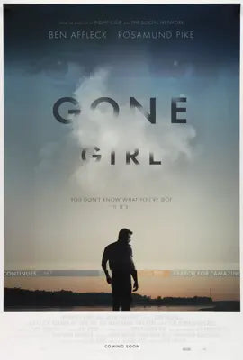 Gone Girl (2014) original movie poster for sale at Original Film Art - Vintage Movie Posters