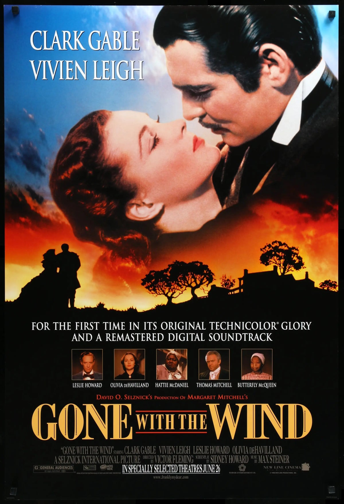 Gone with the Wind (1939) original movie poster for sale at Original Film Art - Vintage Movie Posters