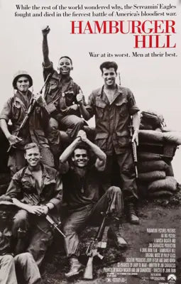 Hamburger Hill (1987) original movie poster for sale at Original Film Art - Vintage Movie Posters