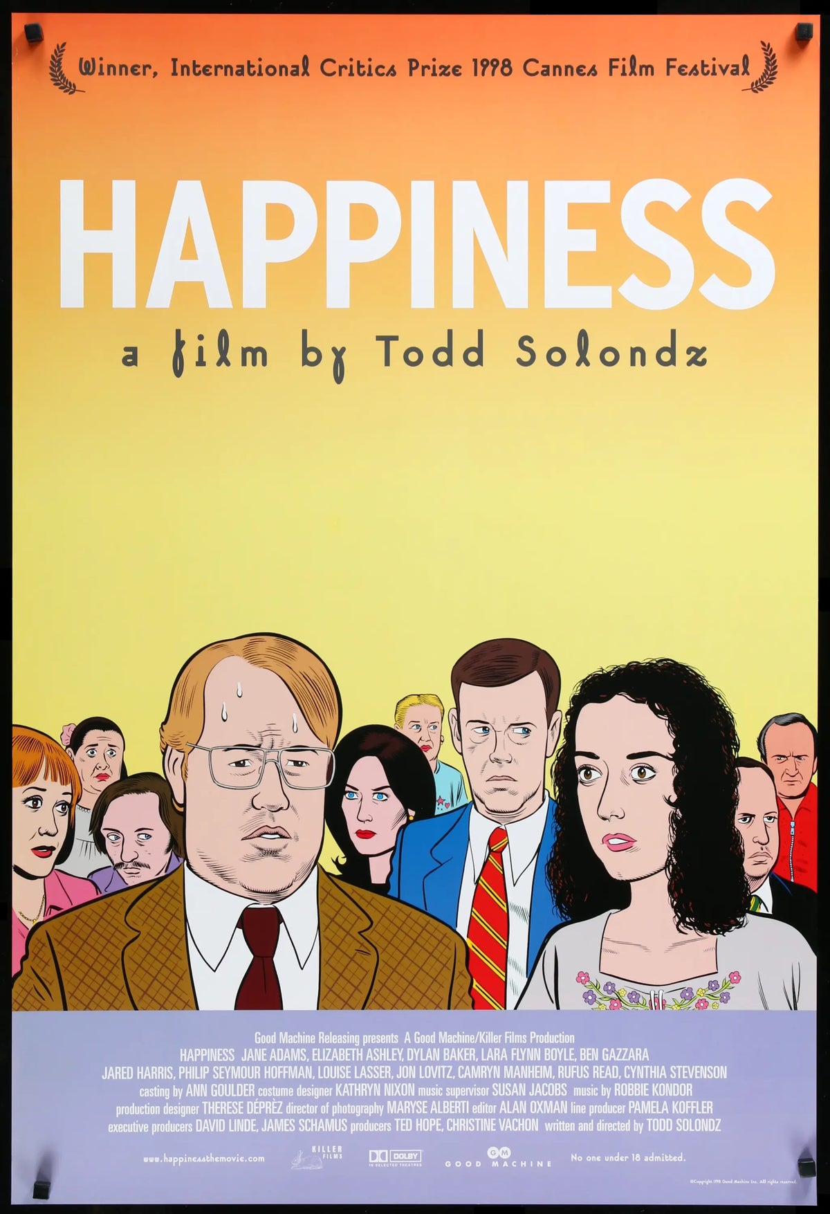 Happiness (1998) original movie poster for sale at Original Film Art
