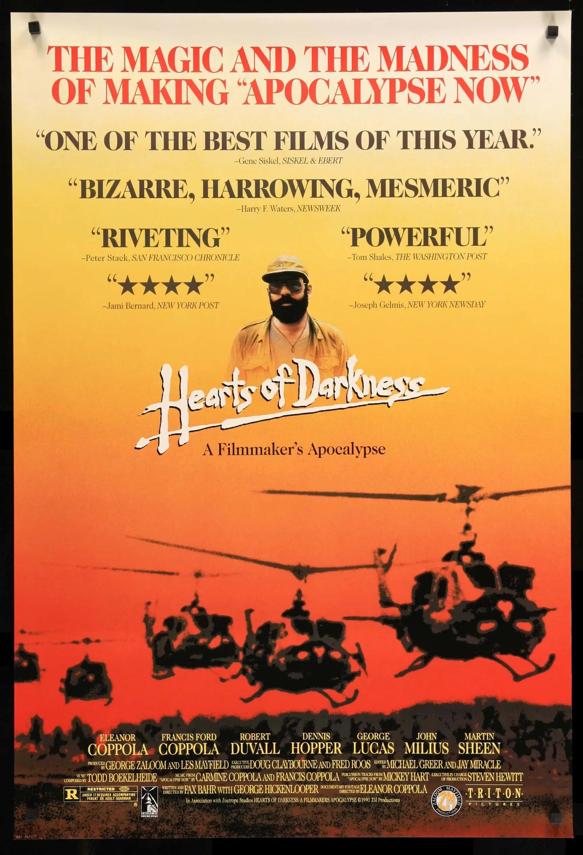 Hearts of Darkness: A Filmmaker&#39;s Apocalypse (1991) original movie poster for sale at Original Film Art - Vintage Movie Posters