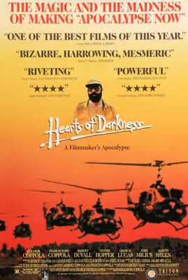 Hearts of Darkness: A Filmmaker's Apocalypse (1991) original movie poster for sale at Original Film Art - Vintage Movie Posters